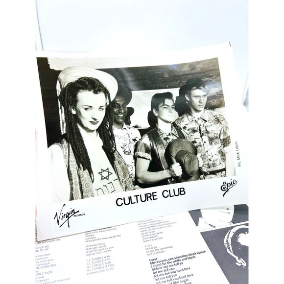 1982 Culture Club Kissing to be Clever Promotional LP - Picture 5 of 7